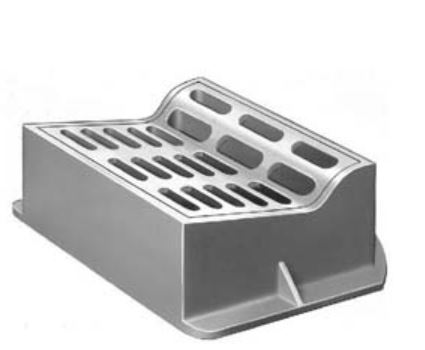 Neenah R-3501-E2  Roll and Gutter Inlets